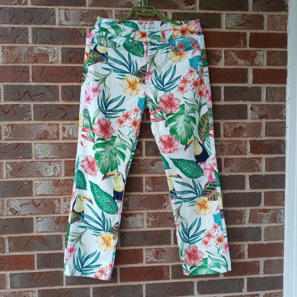 Zara TRF Collection Toucan Tropical high waisted mom fit Jeans - Size 4 - Picture 2 of 9